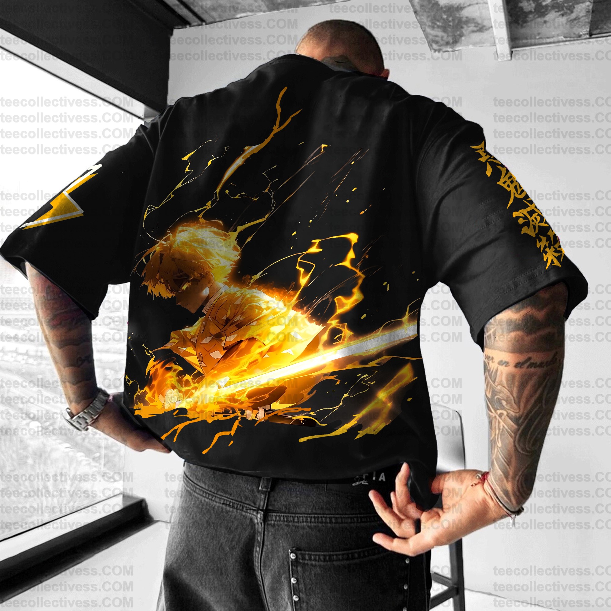 Unisex Anime Inspired Vintage T-Shirt| KNY