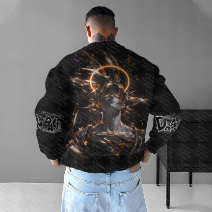 Unisex Anime Graphic Inspired Vintage Sweatshirt