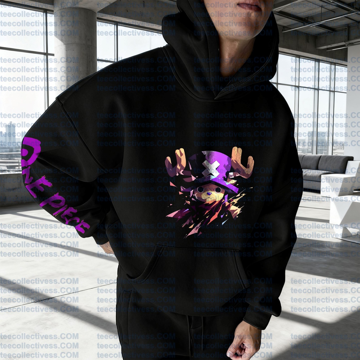Plus Velvet Unisex Anime Graphic Streetwear Vintage Hoodie