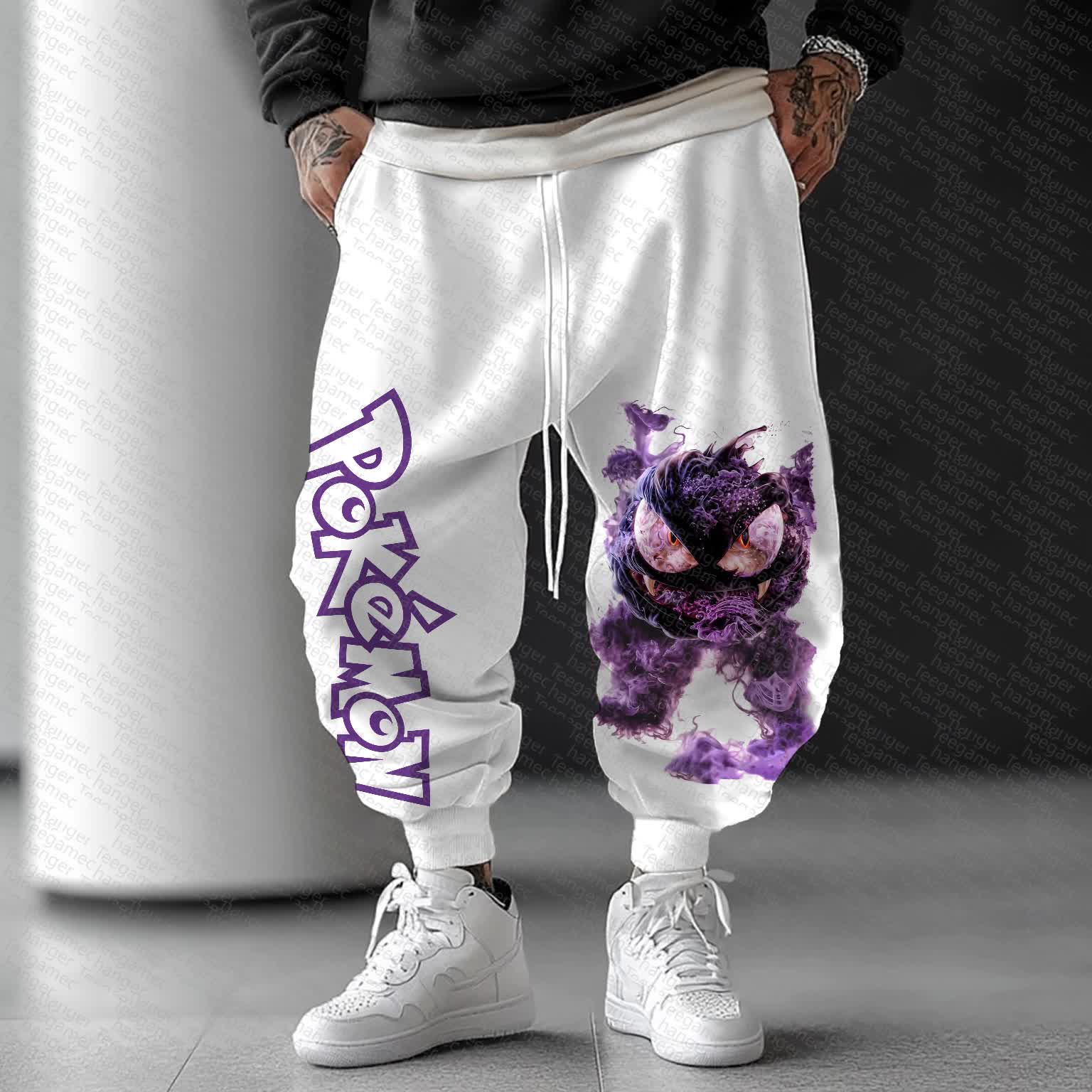 Unisex  “Pokémon” Casual Anime Streetwear Pants