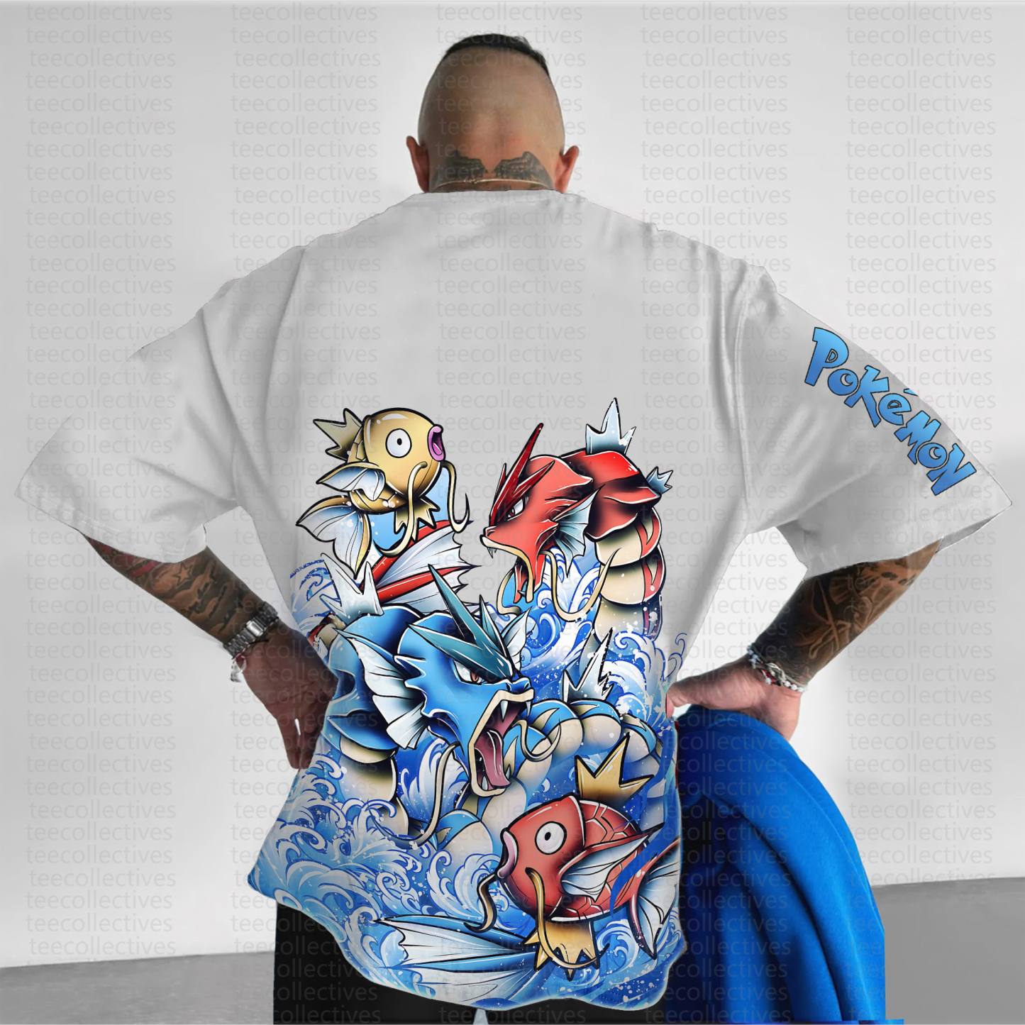 Unisex Anime Inspired Vintage T-Shirt丨Demon Slayer X Pokémon