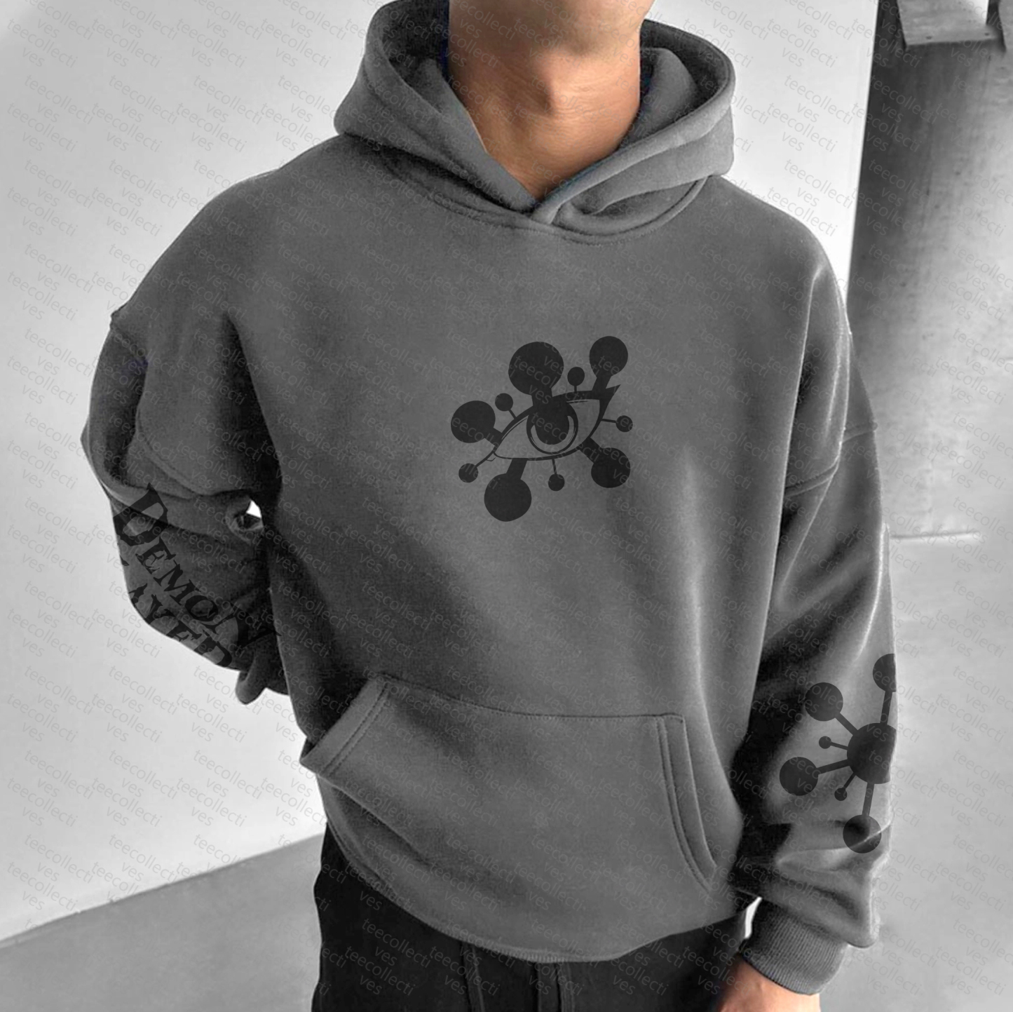 Unisex “Demon Slayer” Anime Graphic Streetwear Vintage Hoodie