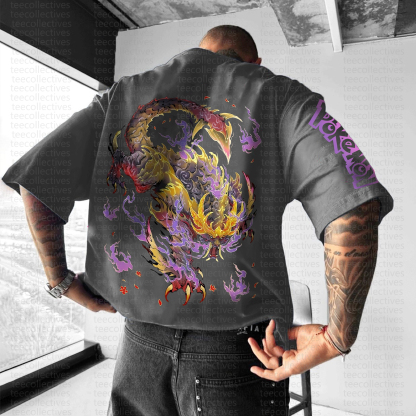 Unisex Anime Inspired Vintage T-Shirt | Pokémon