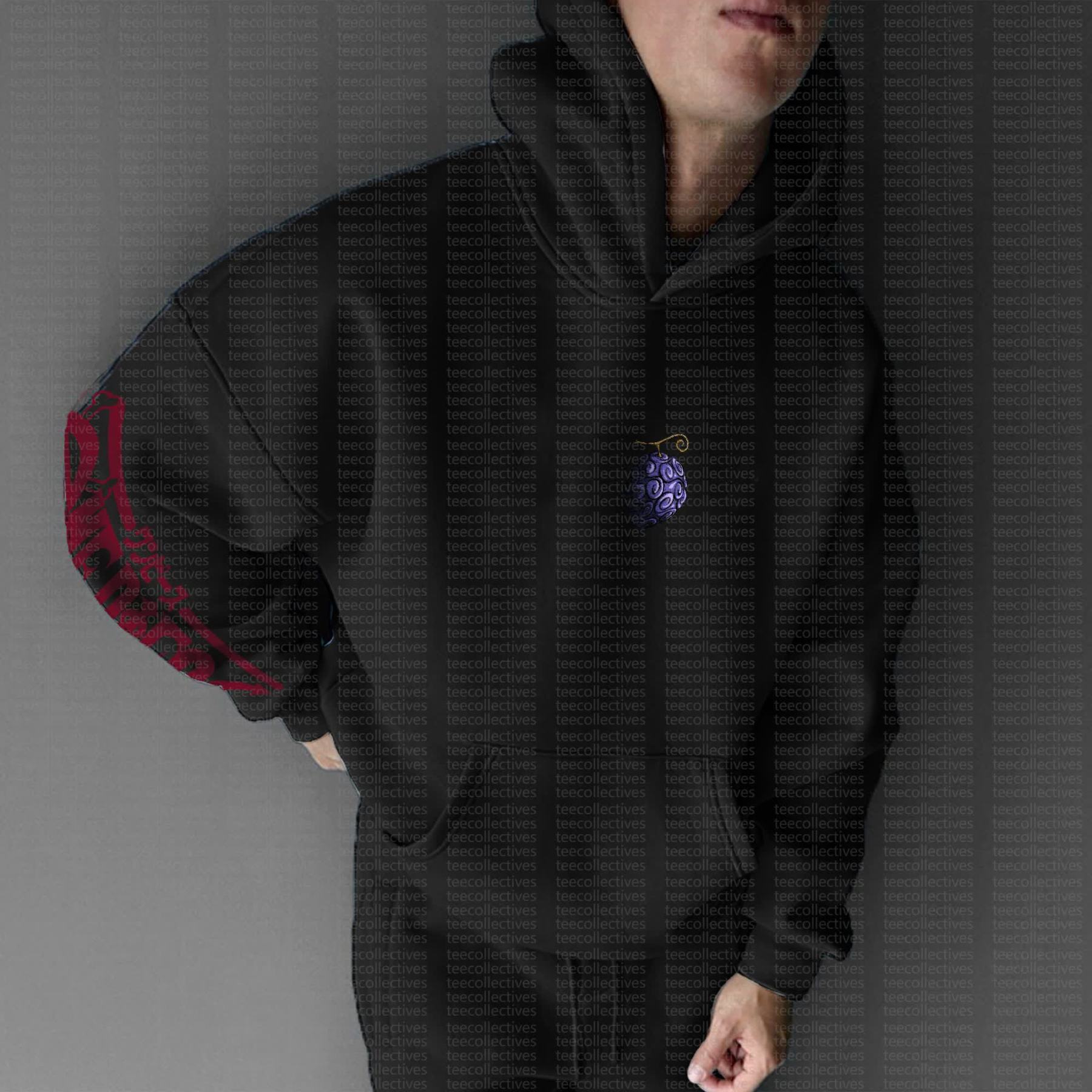 Unisex “One Piece” Anime Print  Casual Oversized Hoodie