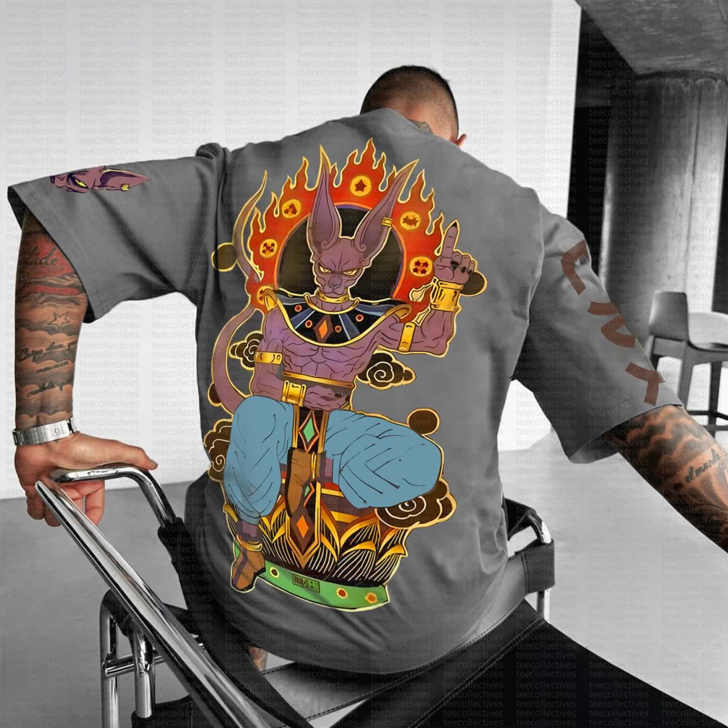 Unisex Anime Inspired Vintage T-Shirt