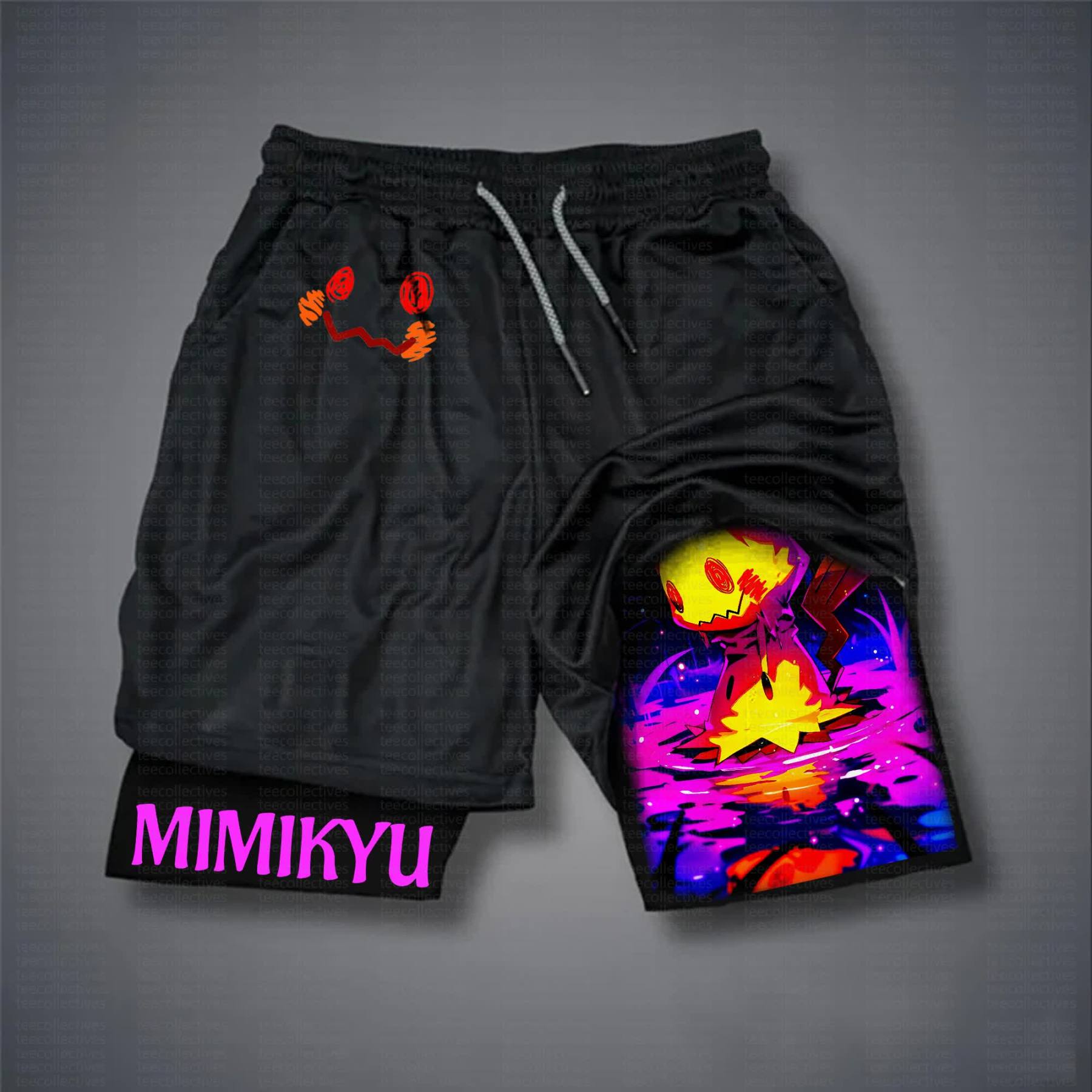 Unisex “Pokémon” Casual Anime Streetwear Shorts