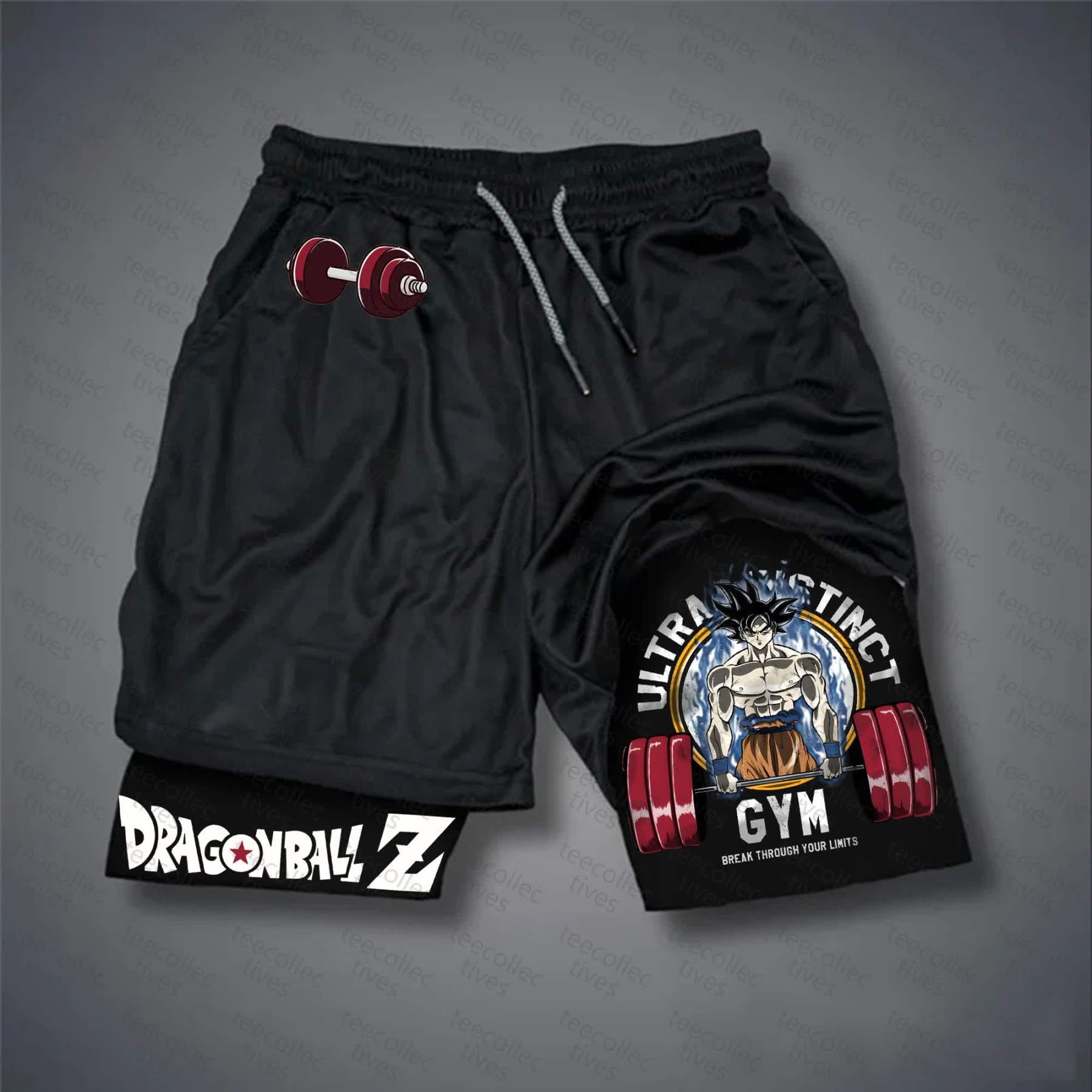 Unisex “Dragon Ball” Casual Anime Streetwear Shorts