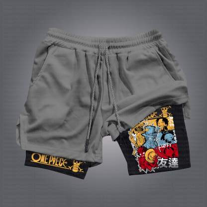 Unisex Casual Anime Streetwear Shorts 丨One Piece