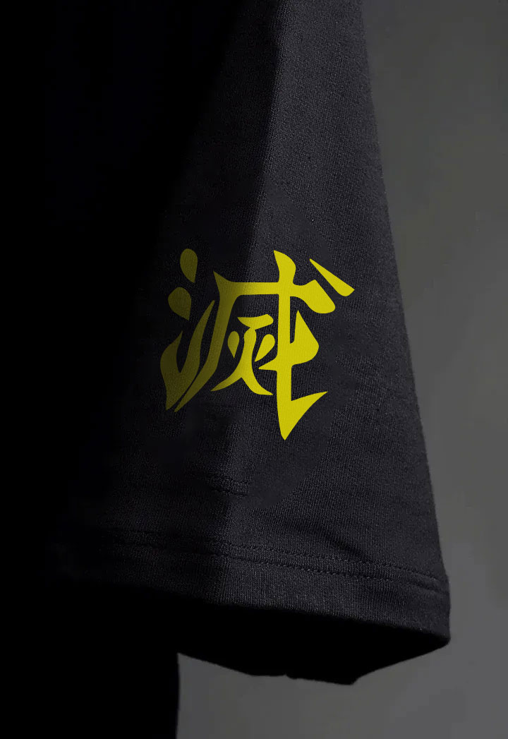 Unisex Anime Inspired Vintage T-Shirt丨Demon Slayer