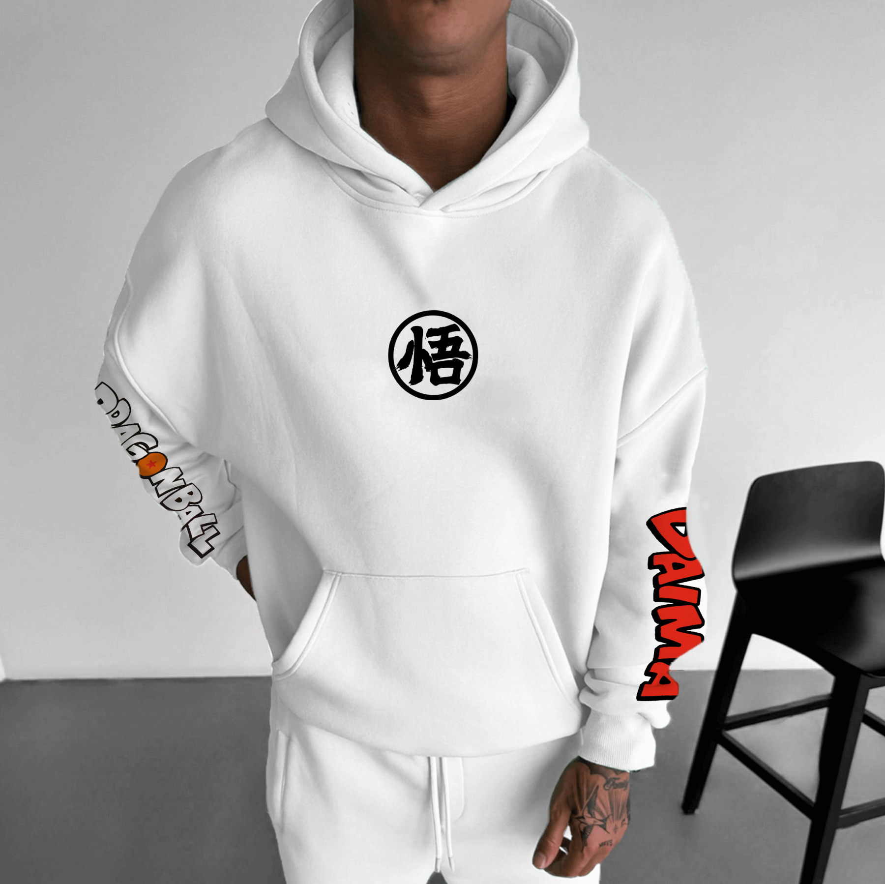 Unisex Anime Graphic Streetwear Vintage Hoodie