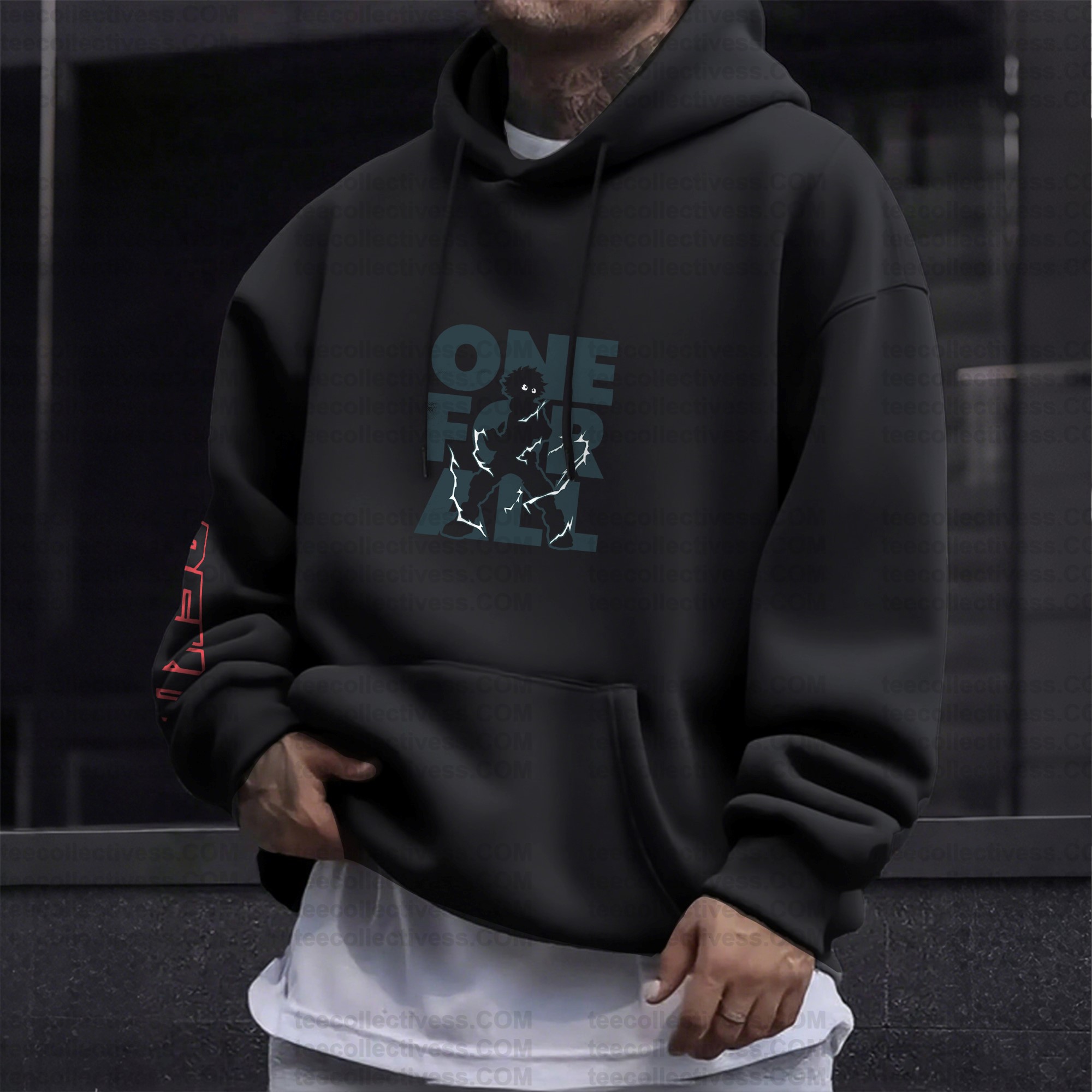 Unisex Anime Graphic Streetwear Vintage Plush Hoodie