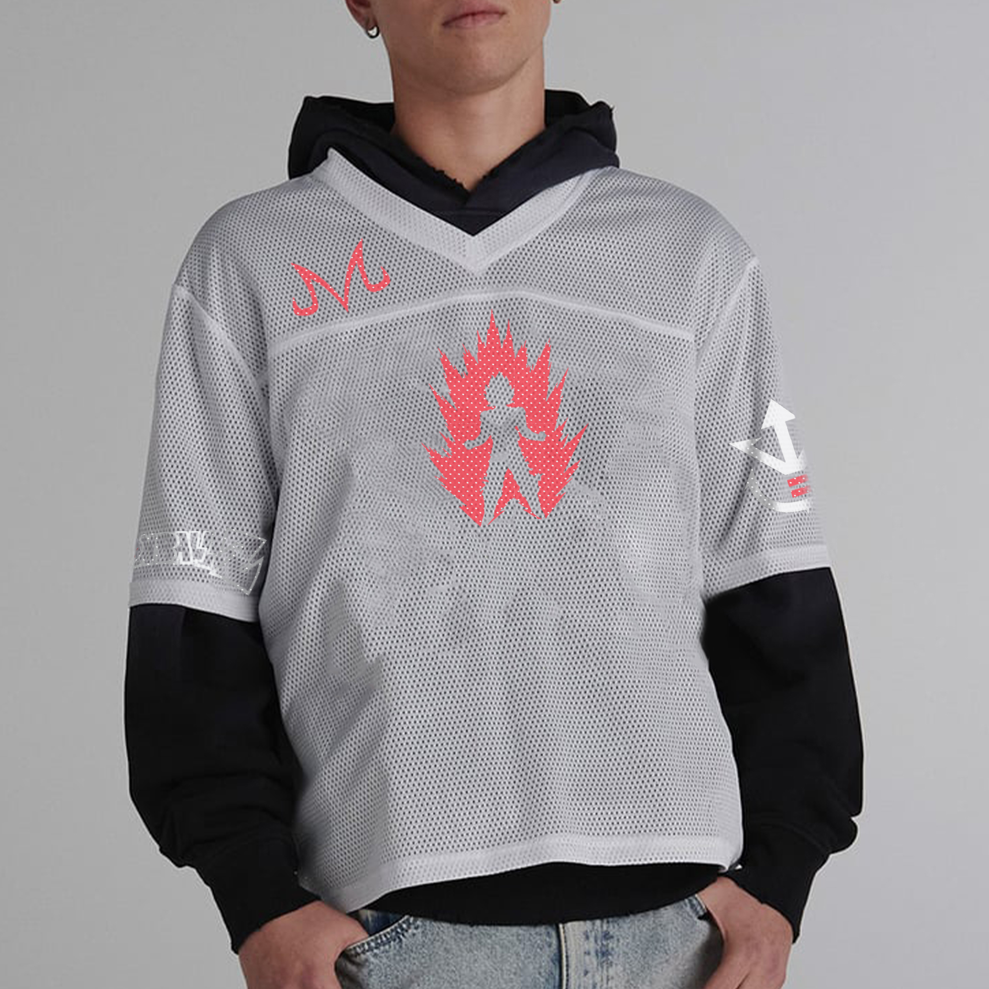 Unisex  “DRAGON BALL” Anime Style Retro I Mesh T-Shirt