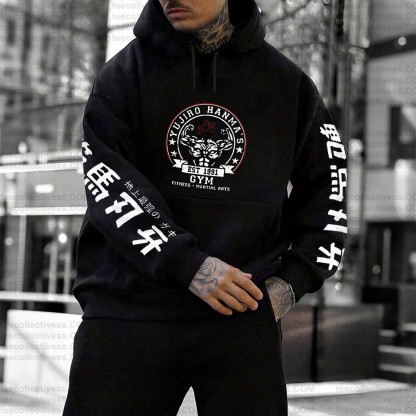 Unisex Graphic Streetwear Vintage Plush Hoodie