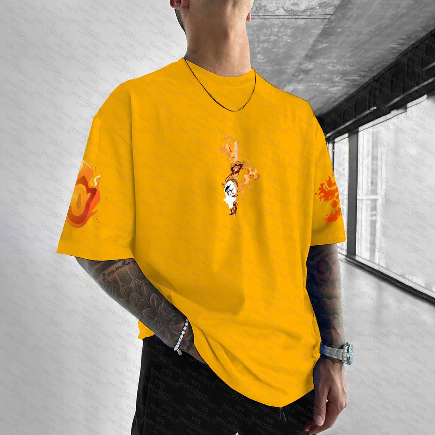 Unisex  "Demon Slayer" Anime Inspired Vintage T-Shirt