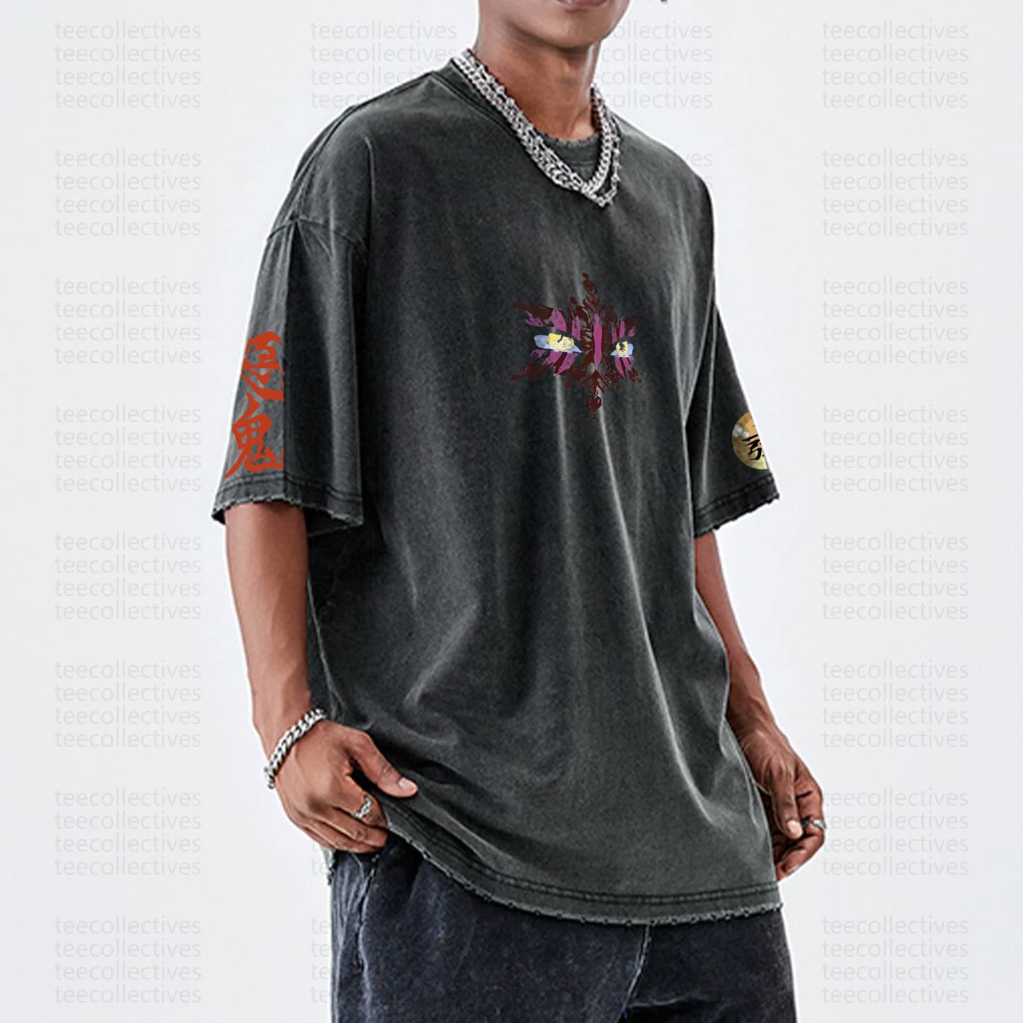 Demon Slayer Vintage Washed Unisex T-Shirt