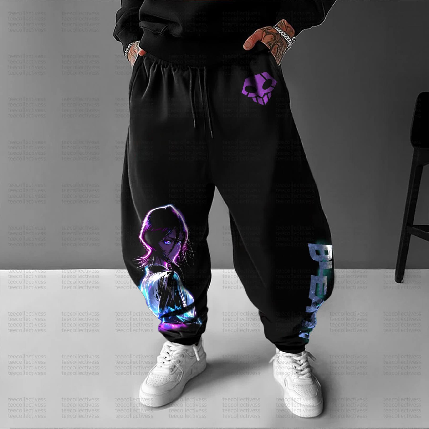 Unisex Anime Inspired Vintage Pants丨Demon Slayer X Pokémon