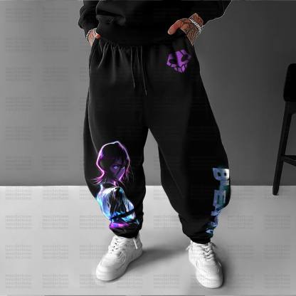 Unisex Anime Inspired Vintage Pants丨Bleach