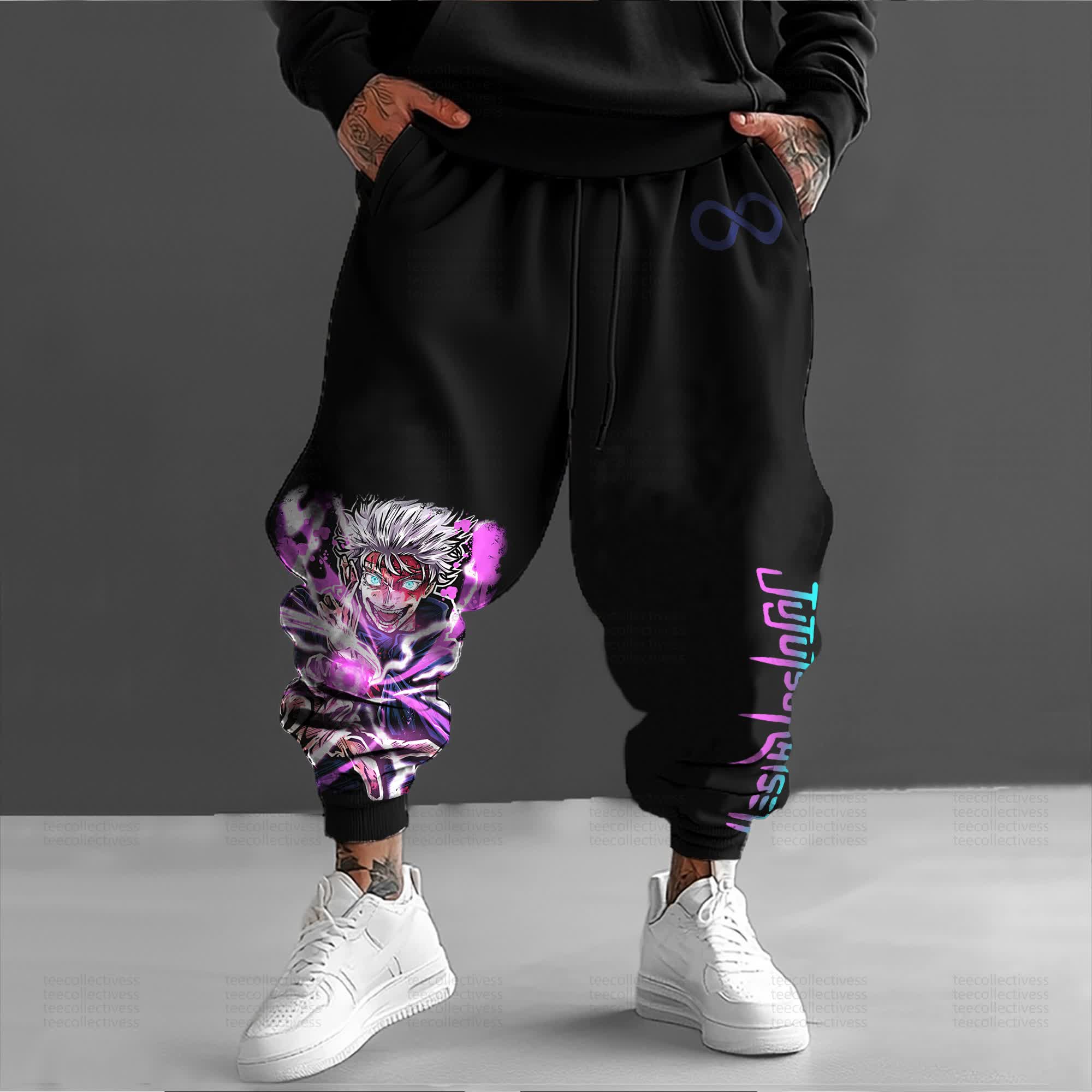 Unisex Anime Inspired Vintage Pants丨Jujutsu Kaisen