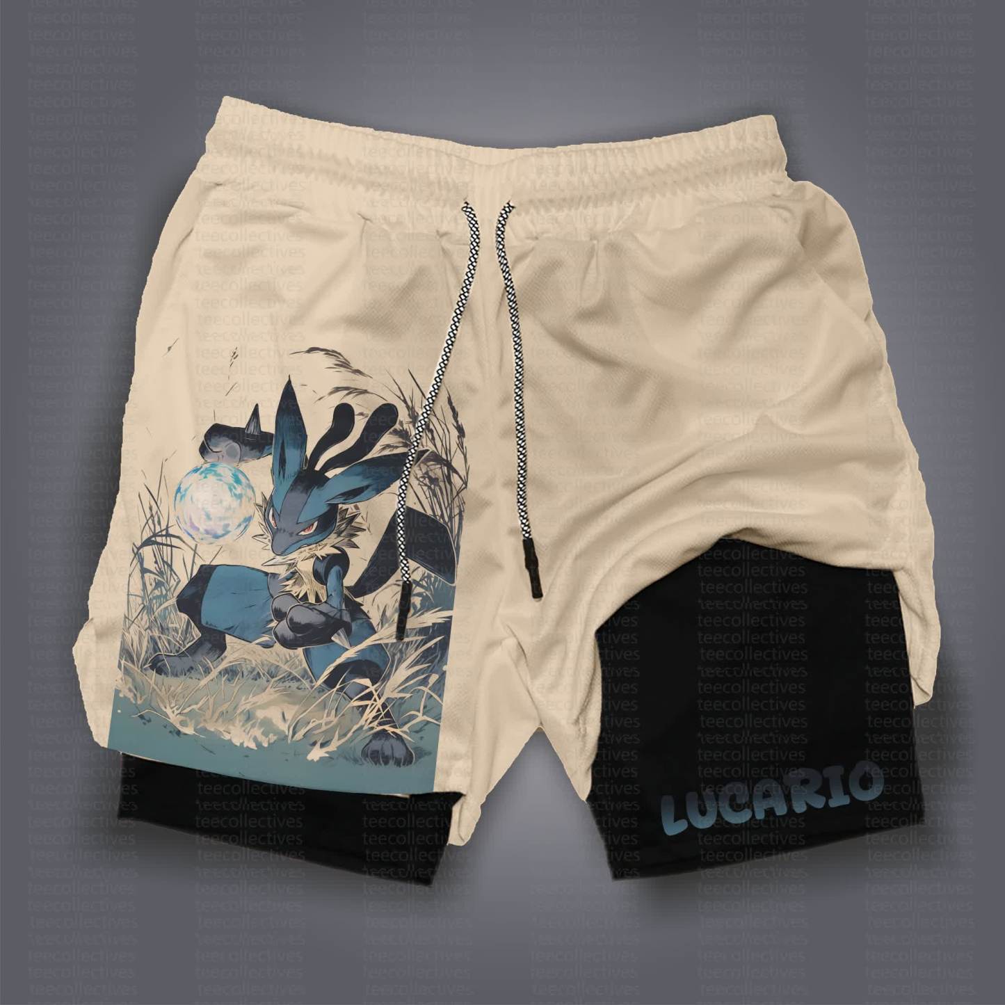 Unisex Casual Anime Streetwear Shorts 丨Demon Slayer X Pokémon