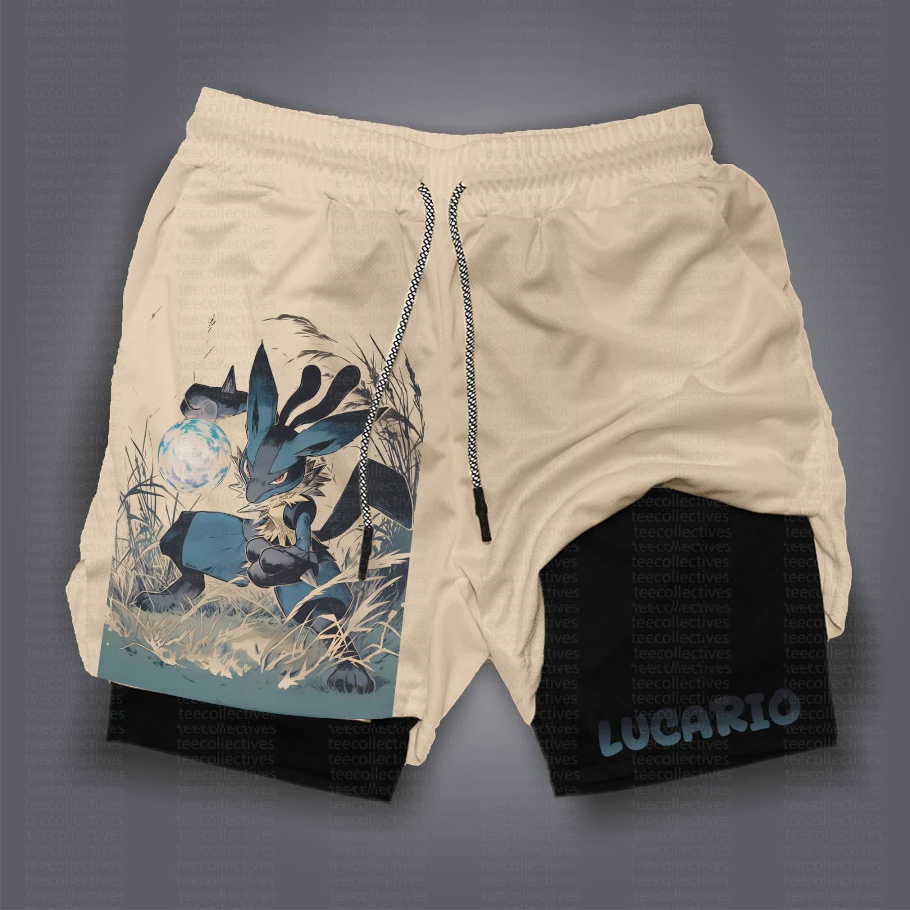 Unisex Casual Anime Streetwear Shorts 丨Demon Slayer X Pokémon