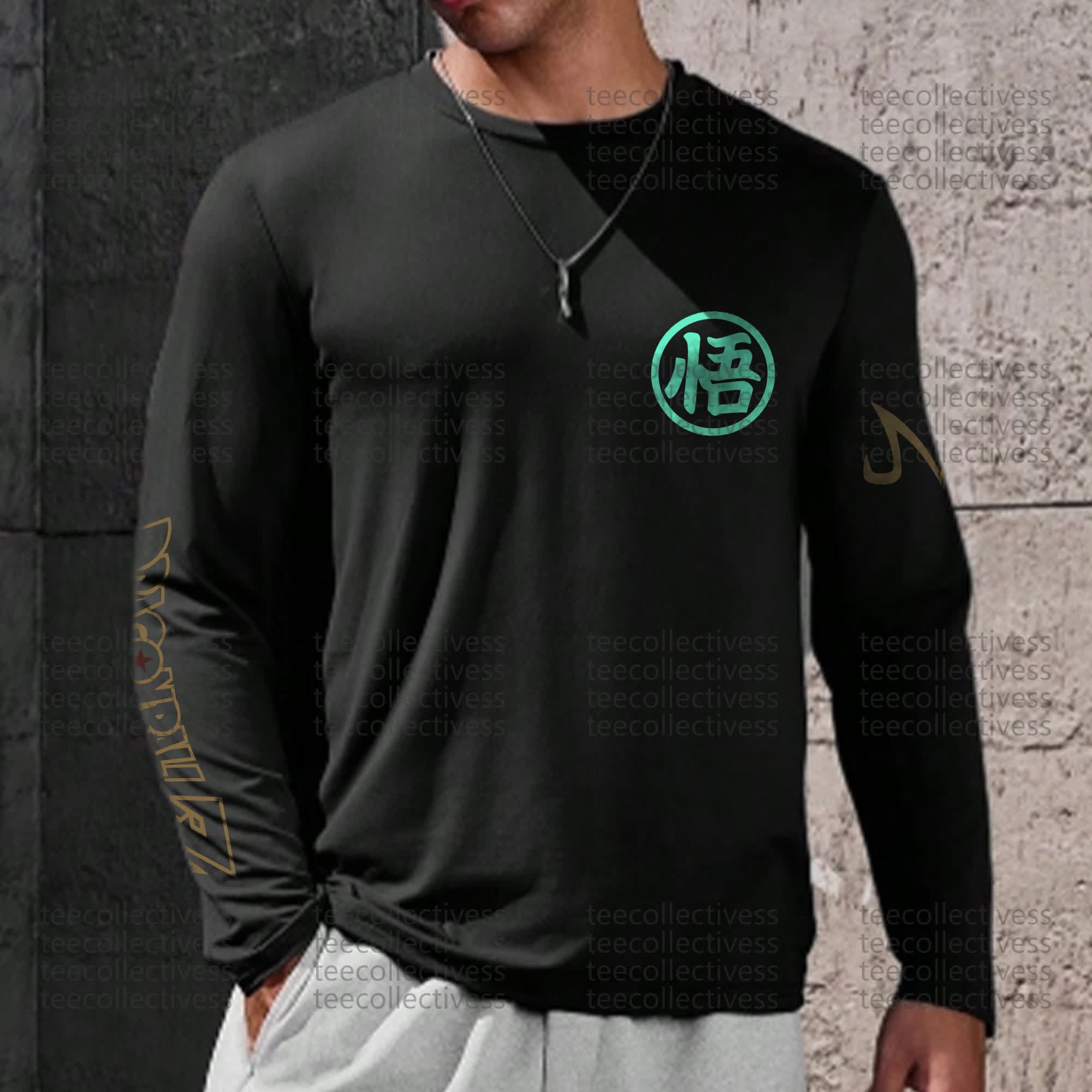 Unisex “DragonBALL Z” Anime Graphic Streetwear Vintage long-sleeved T-shirt