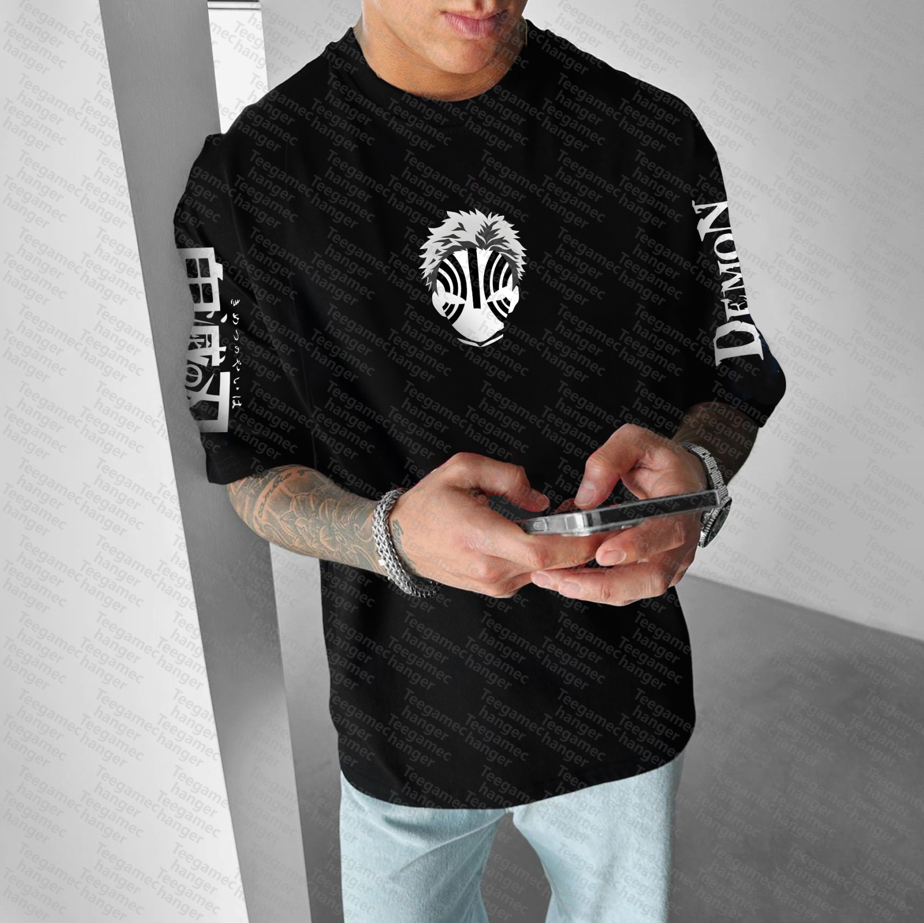 Unisex  "Demon Slayer" Anime Inspired Vintage T-Shirt