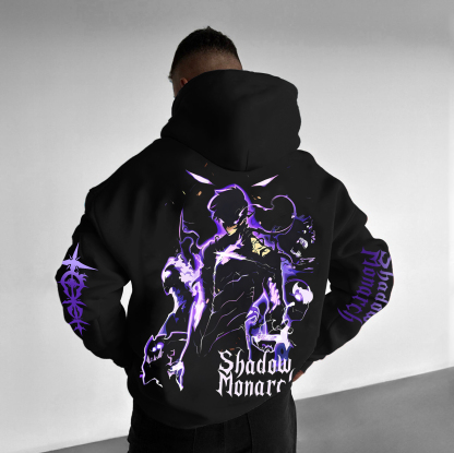 Unisex Anime Graphic Streetwear Vintage Hoodie