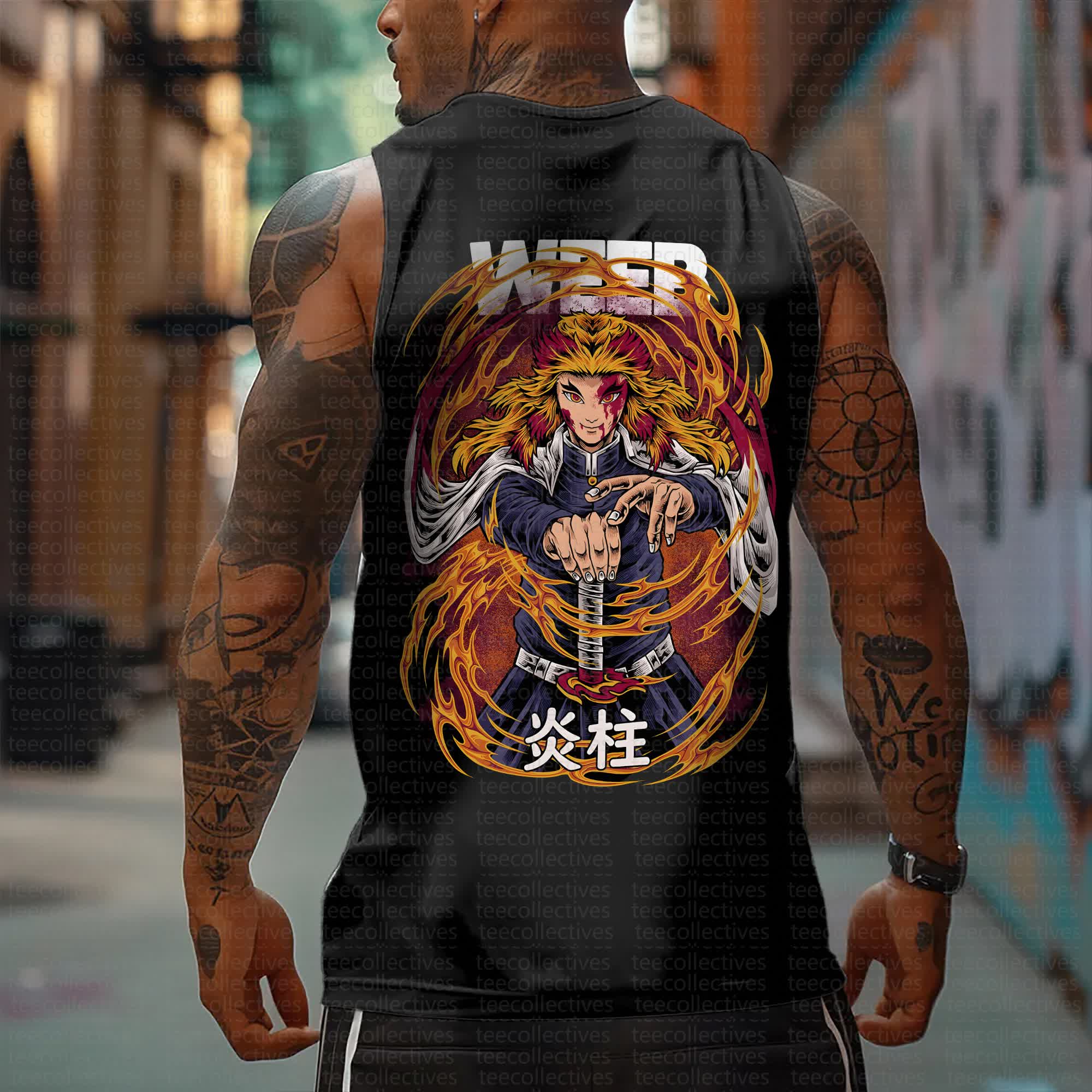 Unisex  “Demon Slayer” Casual Anime  Tank Top
