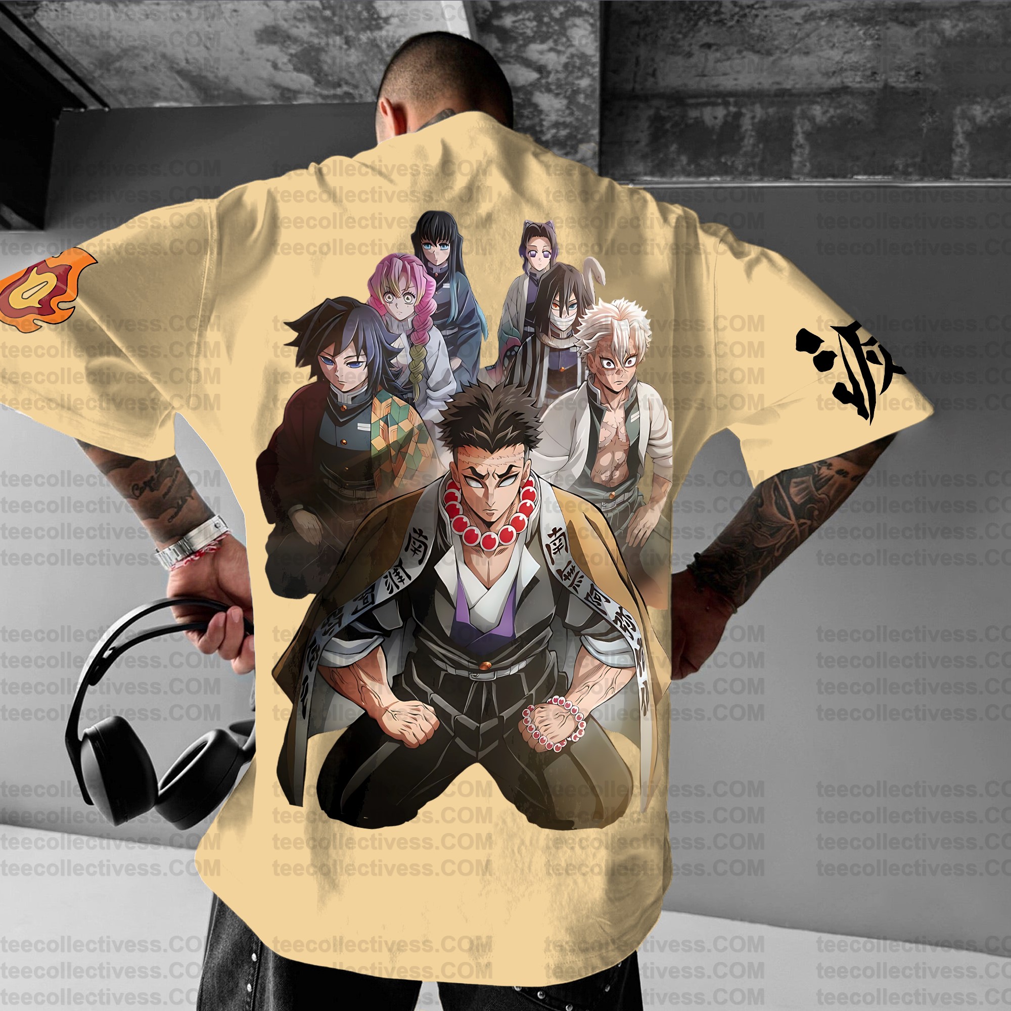 Gyoumei Himejima Unisex Anime Inspired Vintage T-Shirt