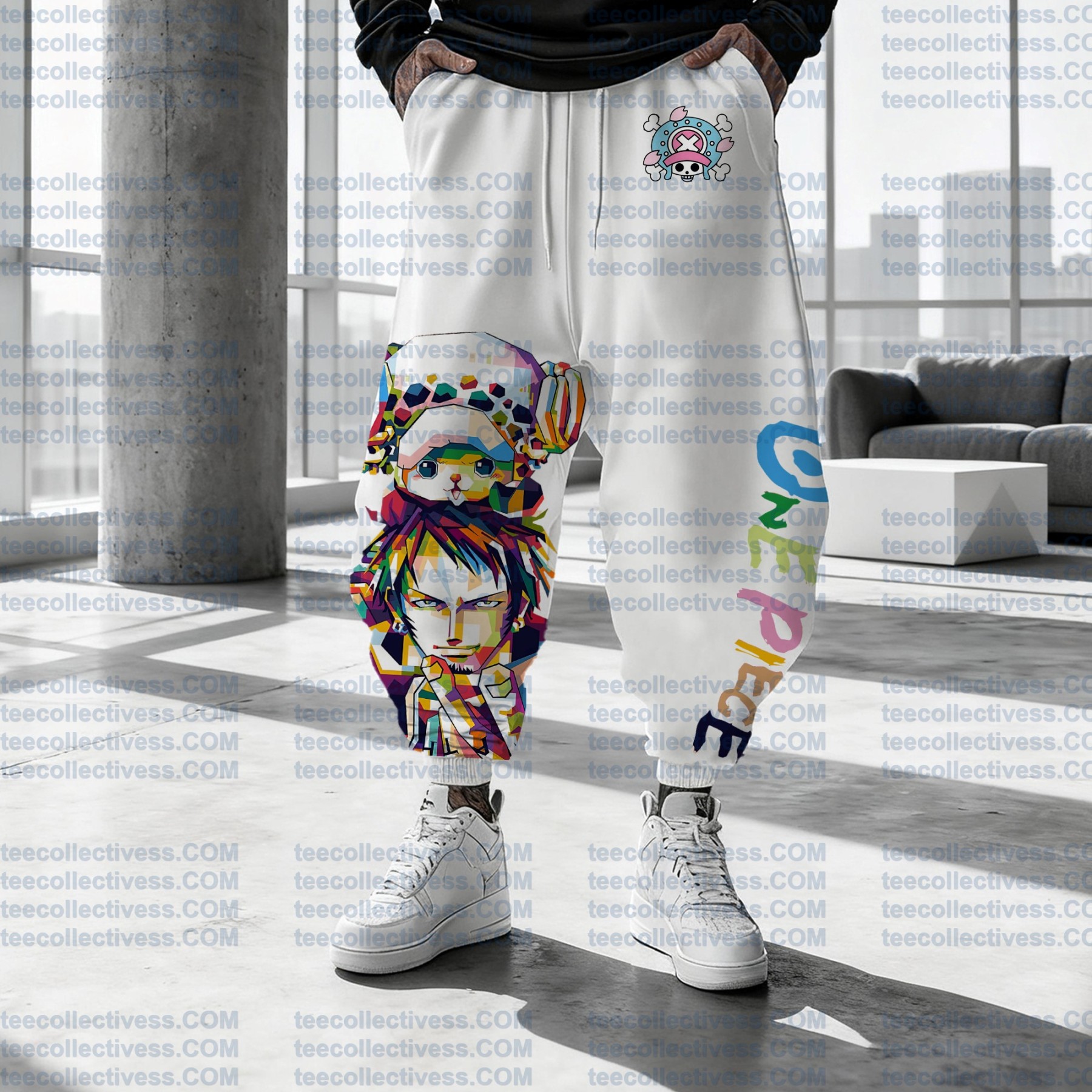 Unisex Casual Anime Streetwear Pants