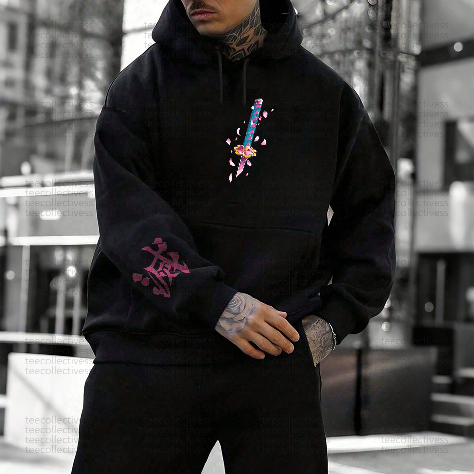 Unisex “ Demon slayer   ” Graphic Streetwear Vintage Hoodie