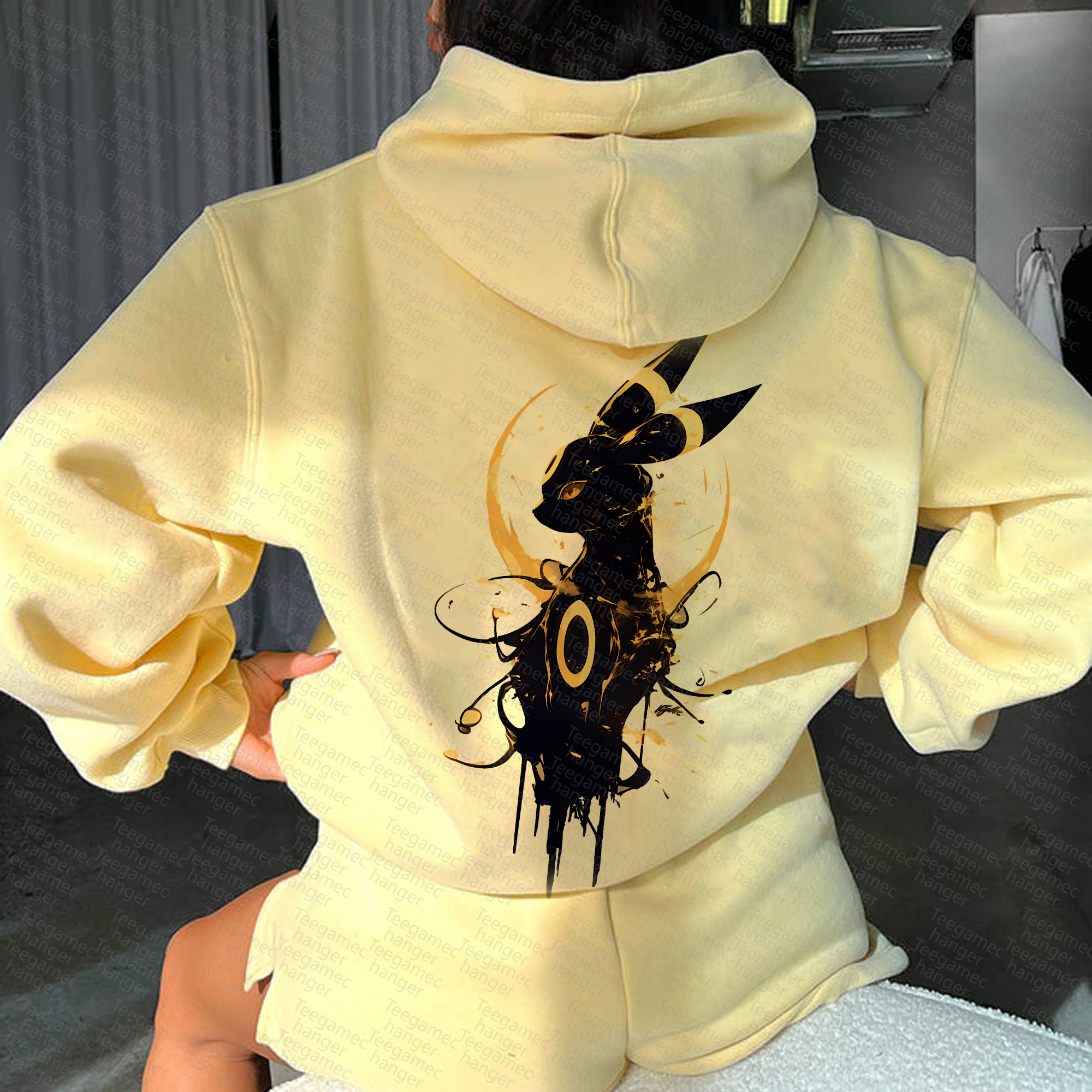 Anime Inspired Vintage Hoodie
