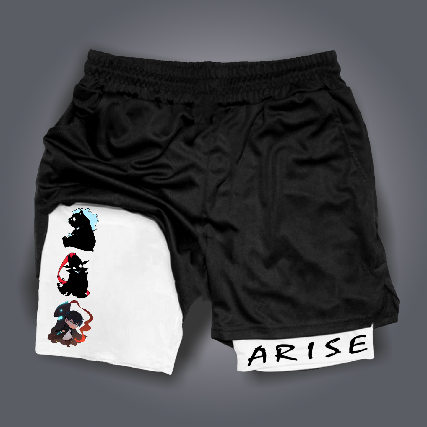 Unisex Casual Anime Streetwear Shorts