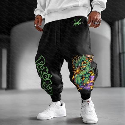 Unisex  “Pokémon” Casual Anime Streetwear Pants