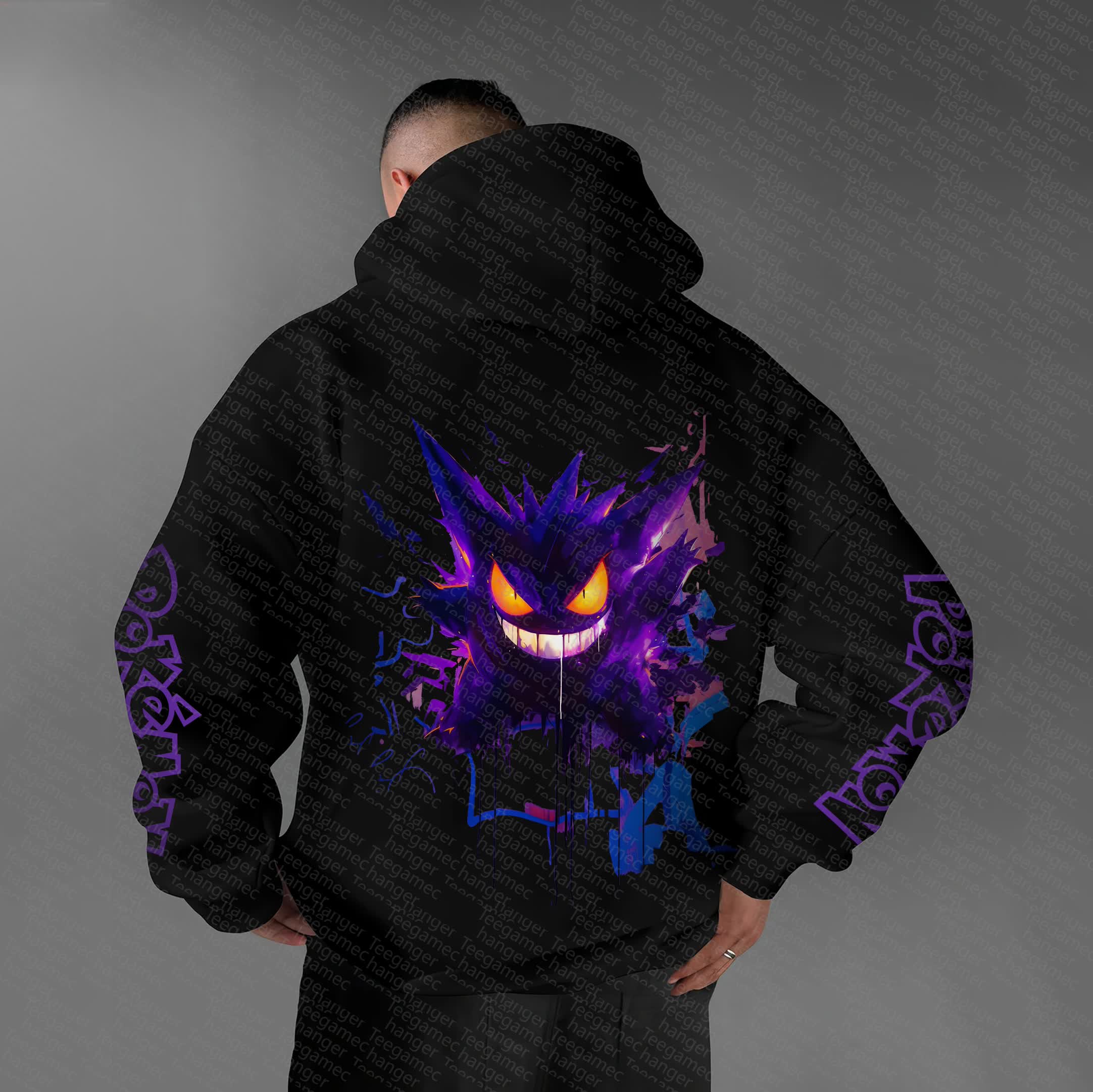 Unisex “Pokémon” Anime Graphic Streetwear Vintage Hoodie