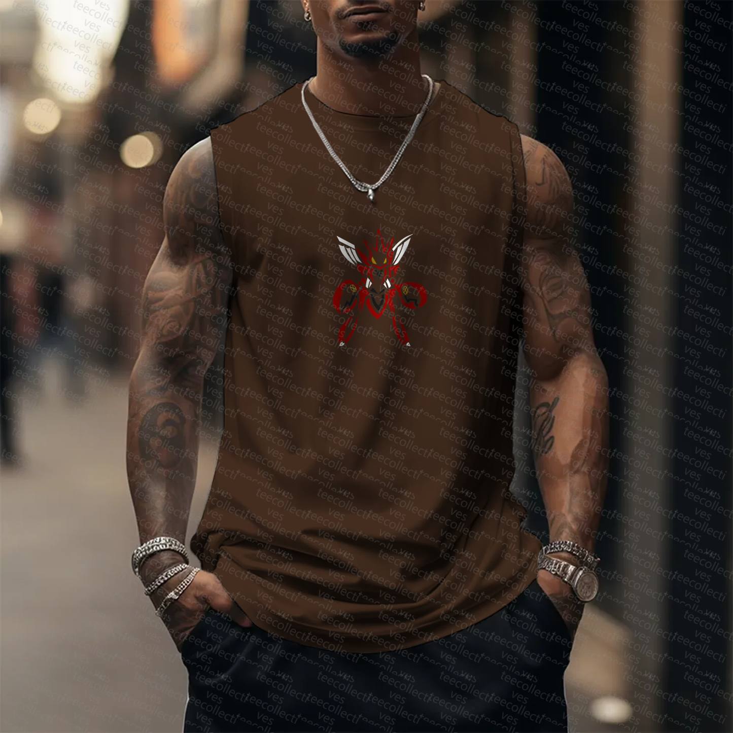 Unisex  “Pokémon” Casual Anime  Tank Top