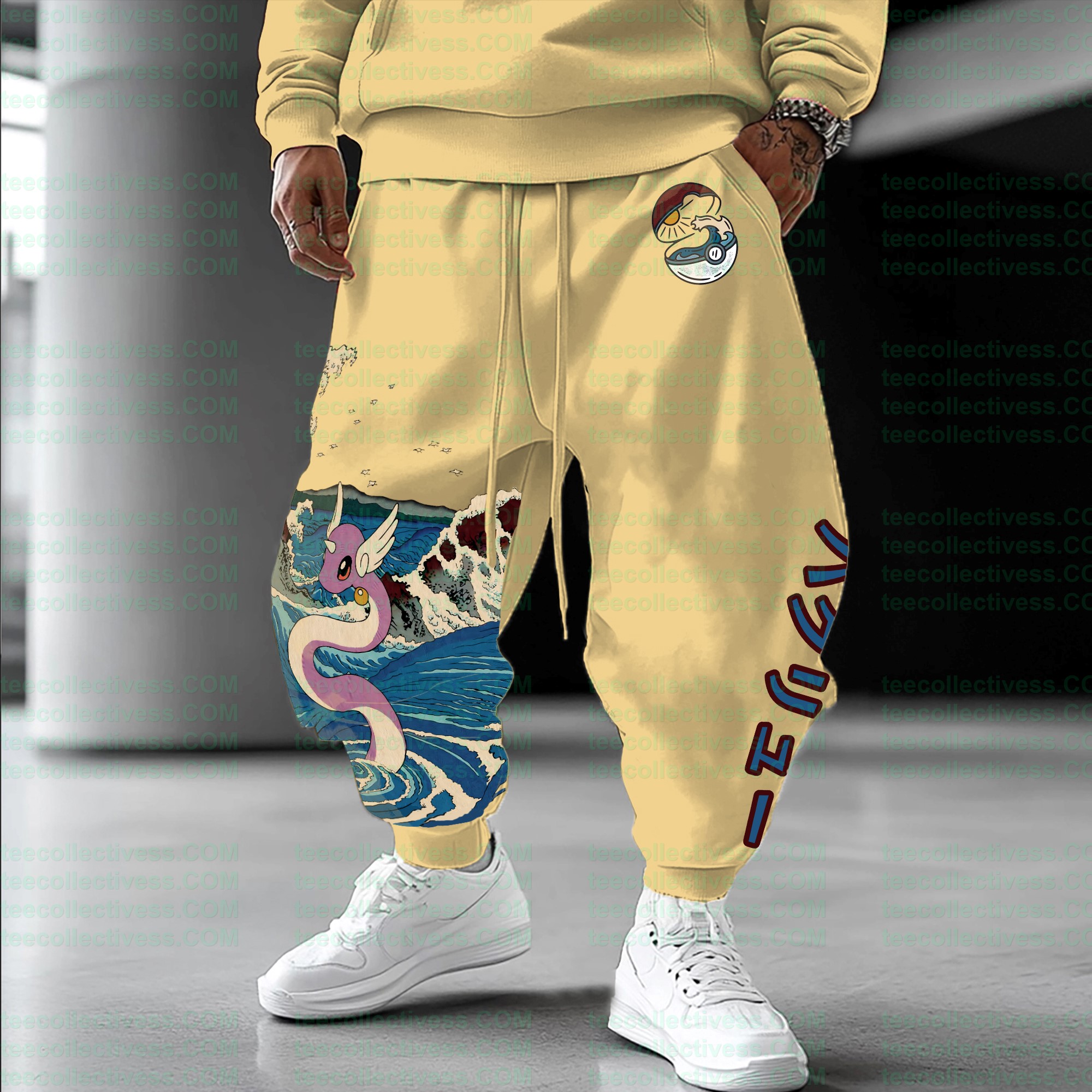 plus velvetUnisex Casual Anime Streetwear Pants