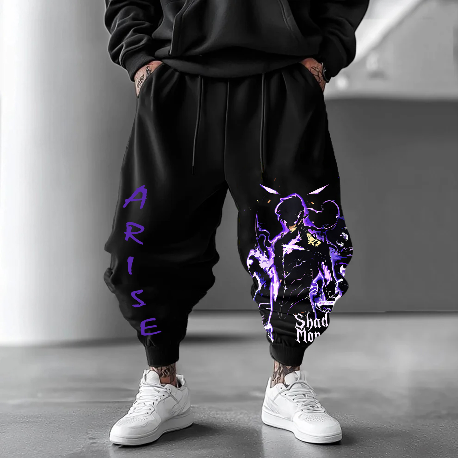Unisex Casual Anime Streetwear Pants