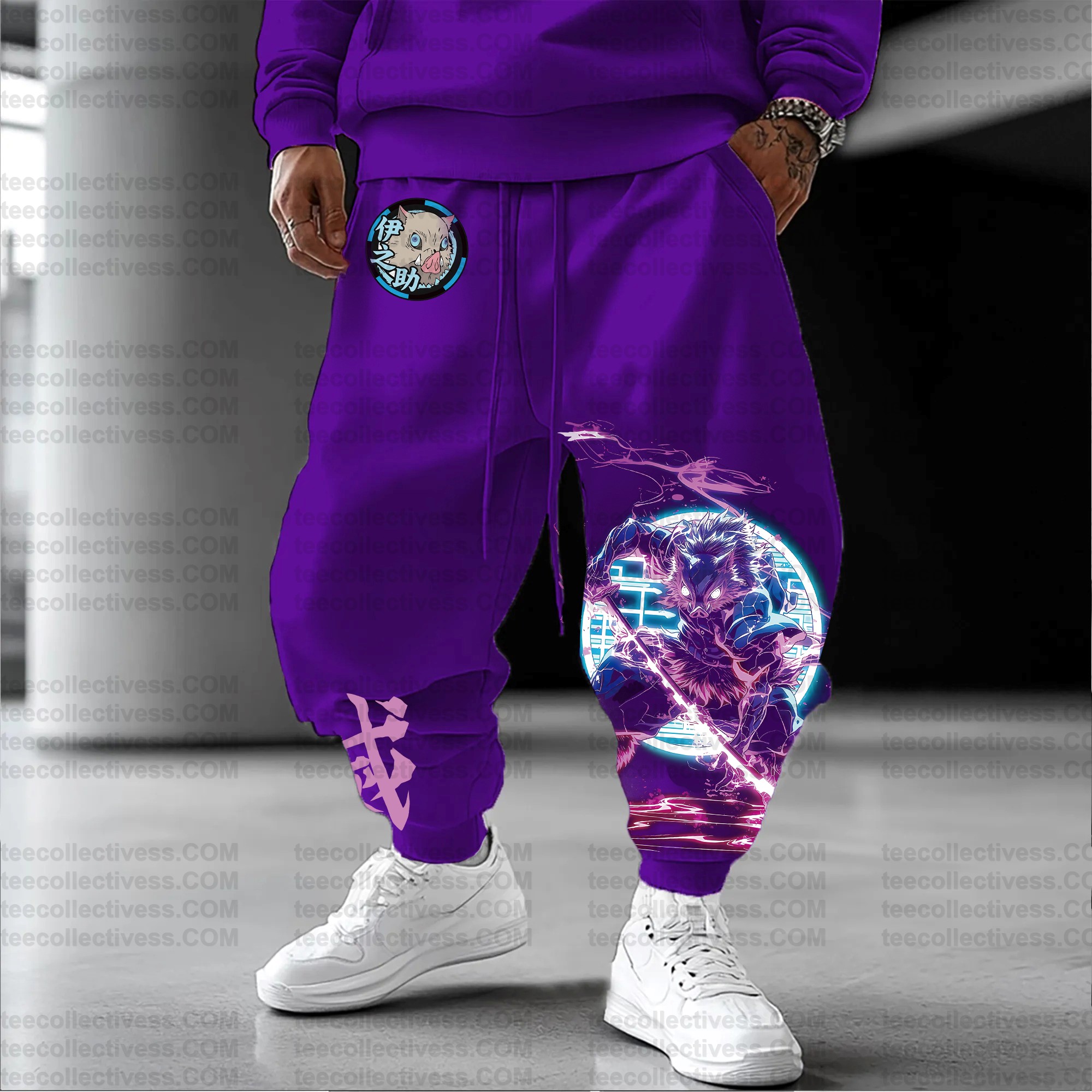 Unisex Anime Inspired Vintage Pants丨Demon Slayer