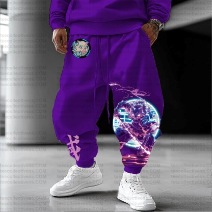 Unisex Anime Inspired Vintage Pants丨Demon Slayer
