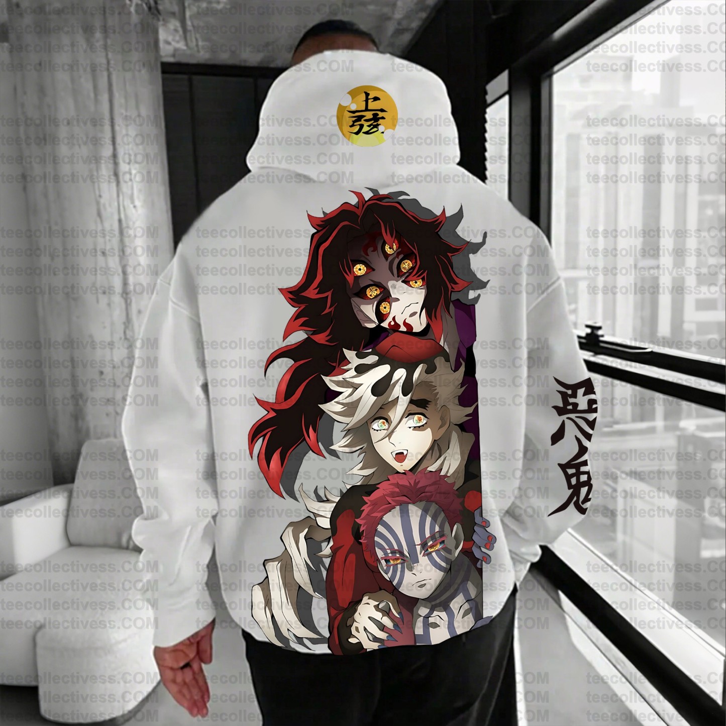 Unisex Anime Graphic Streetwear Vintage Hoodie丨Demon slayer
