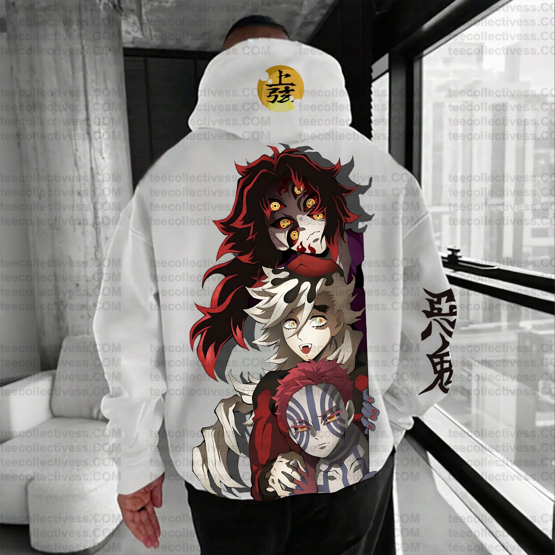 Unisex Anime Graphic Streetwear Vintage Hoodie丨Demon slayer
