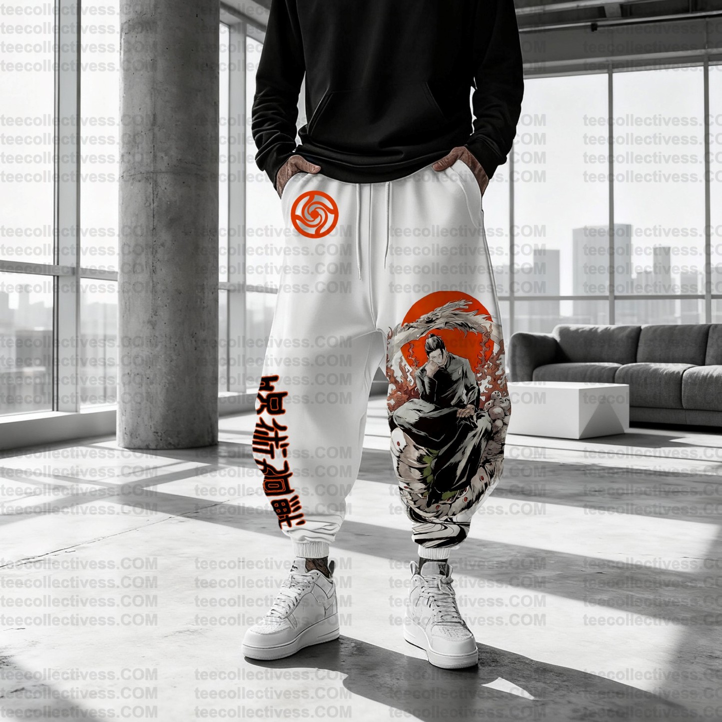 Unisex Casual Anime Streetwear Pants