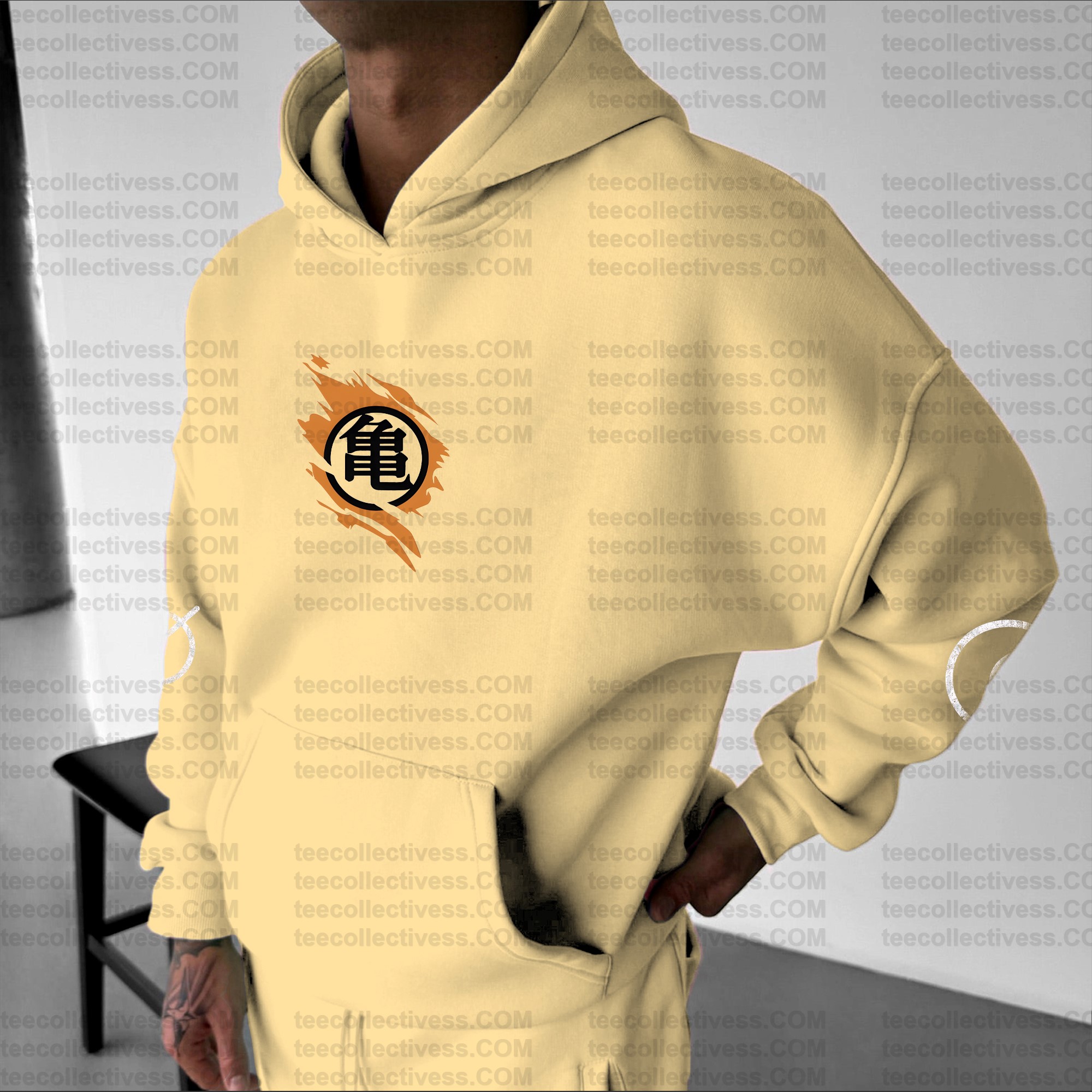 Plus Velvet Unisex Anime Graphic Streetwear Vintage Hoodie