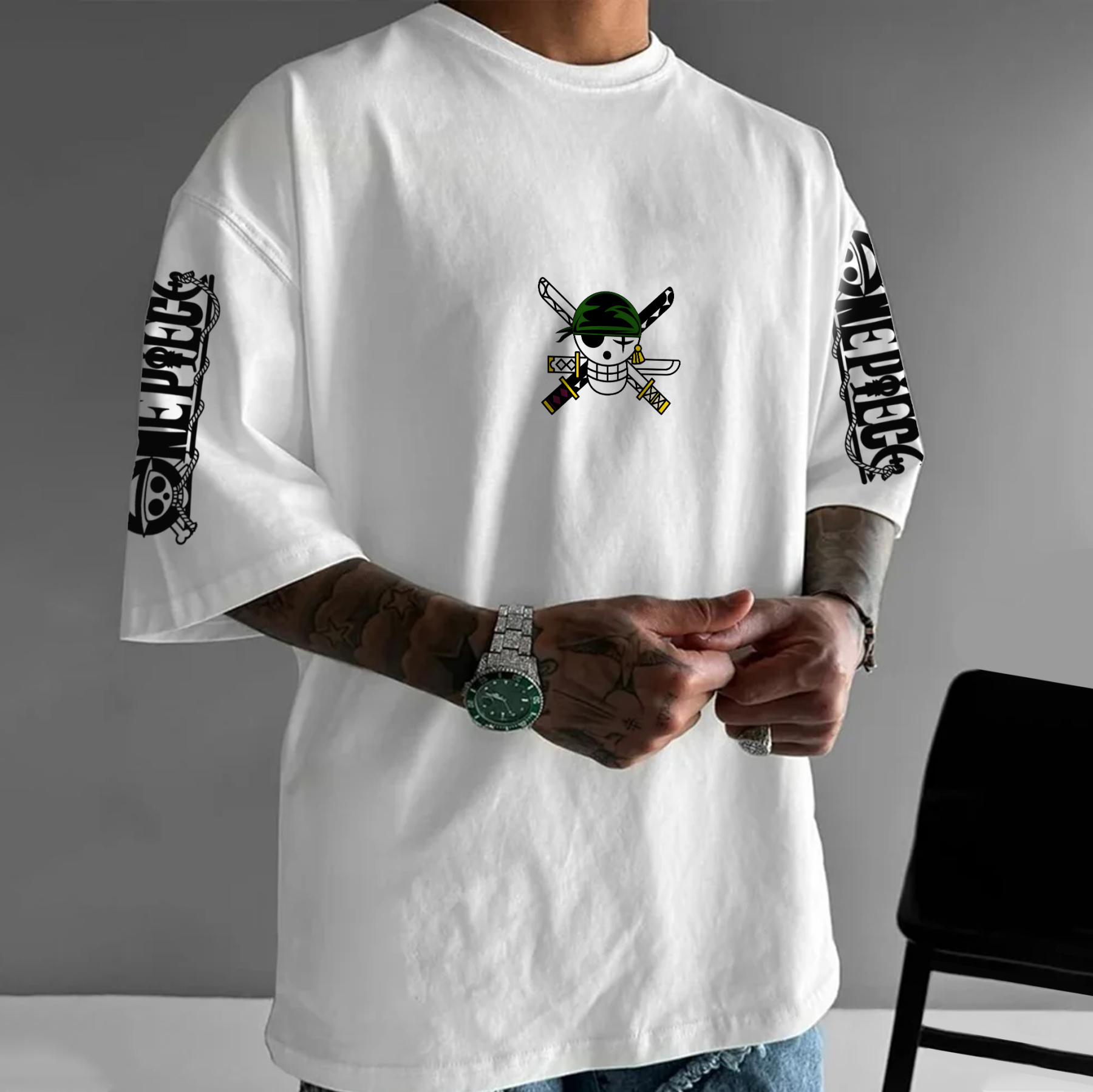 Unisex Anime Inspired Vintage T-Shirt