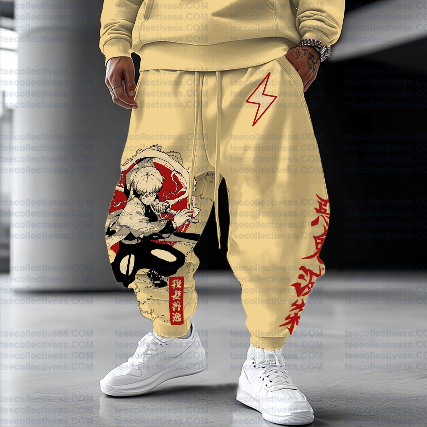 Unisex Casual Anime Streetwear Pants
