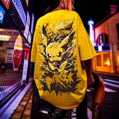"Pokémon" Anime Inspired Vintage T-Shirt