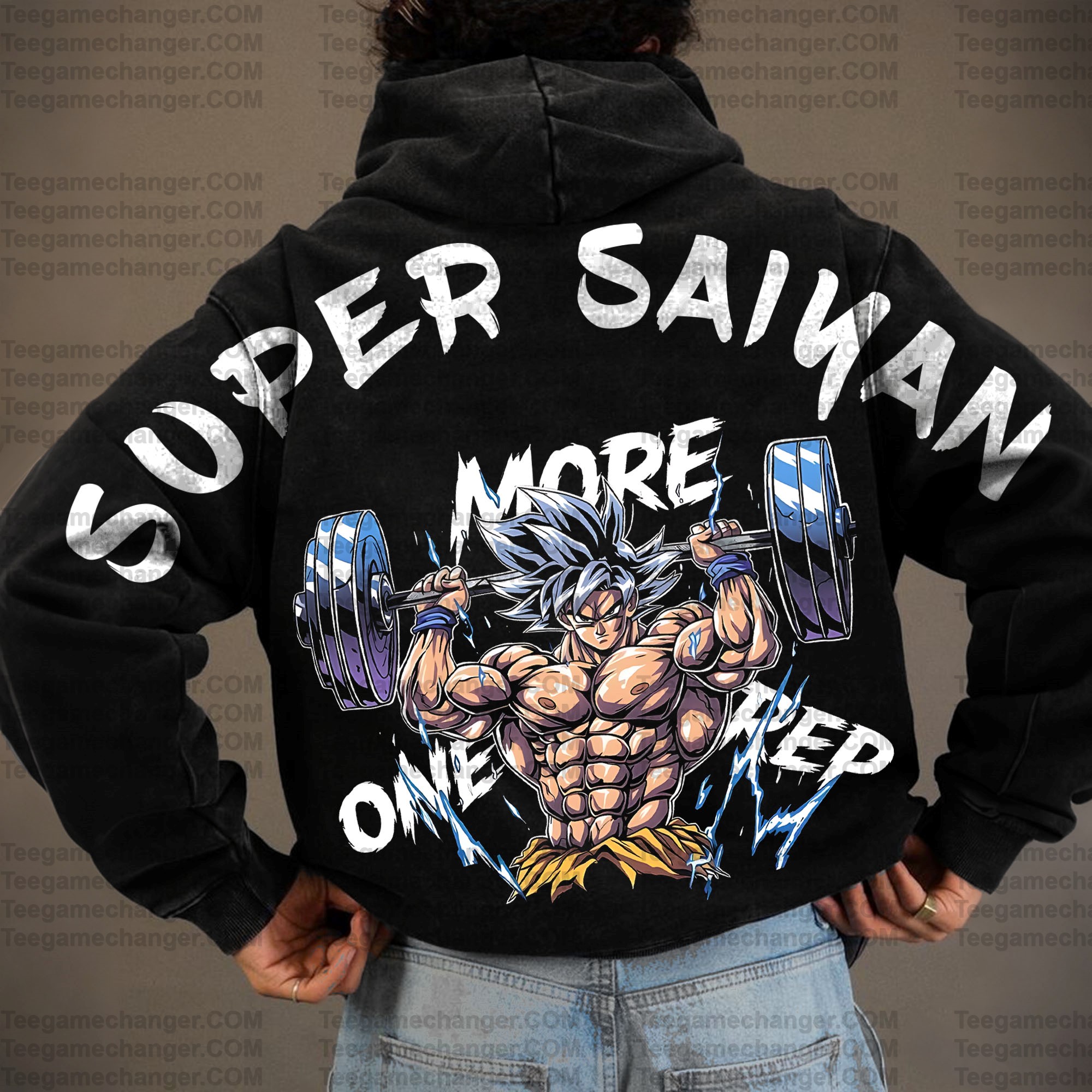 Vintage 3D Direct Inkjet Printed Washed Unisex Plush Hoodie