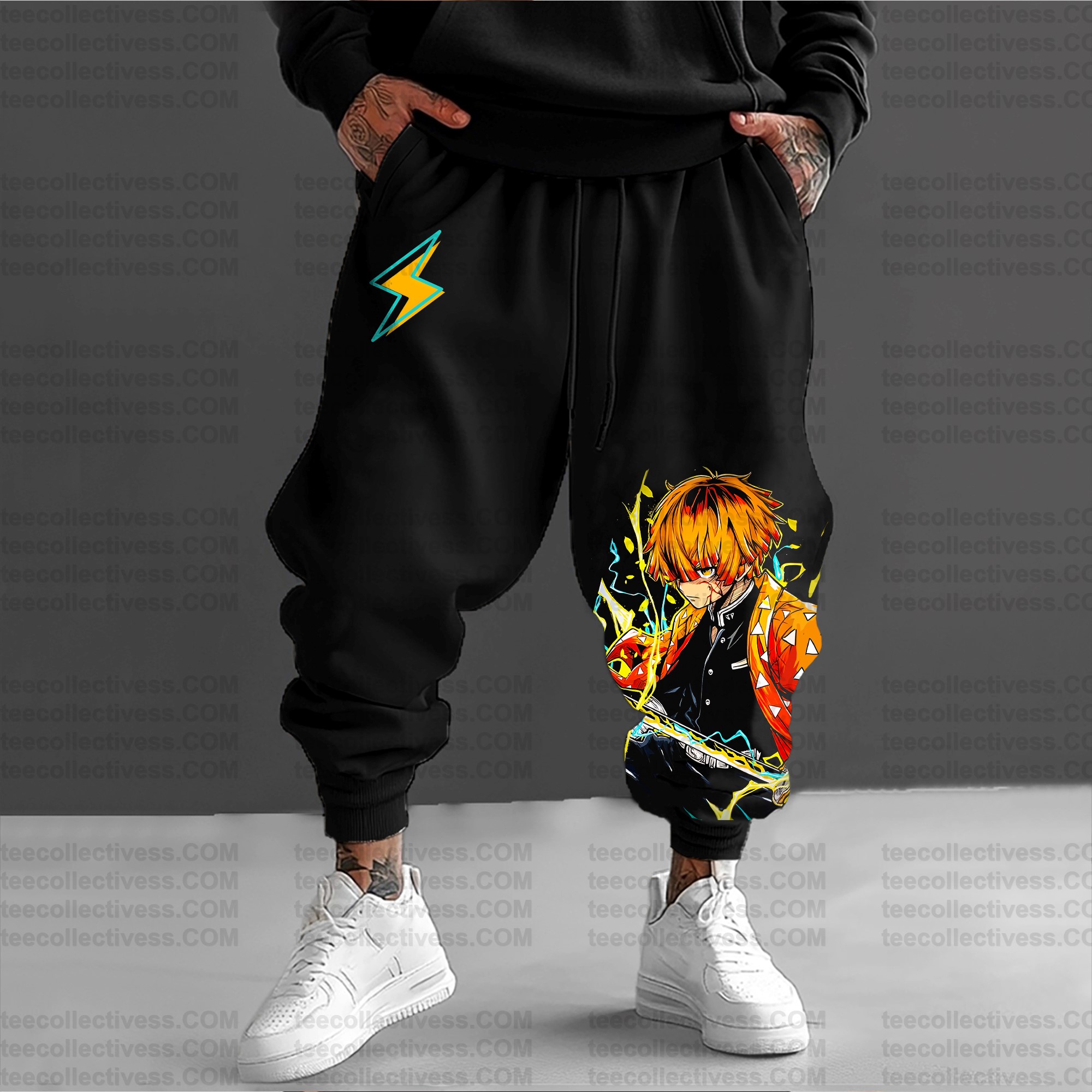 Unisex Anime Inspired Vintage Plush Pants