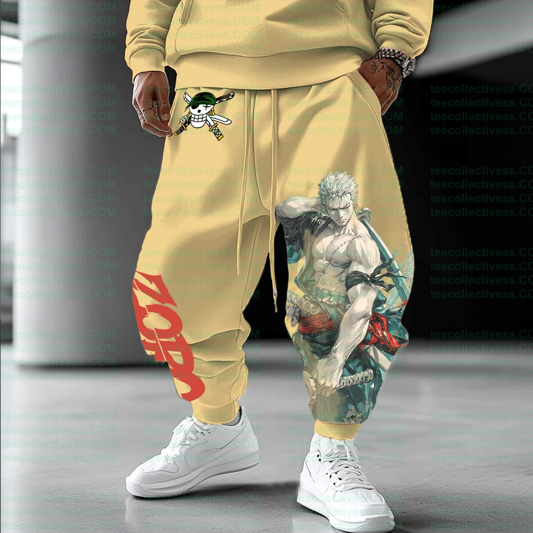 Unisex Casual Anime Streetwear Pants